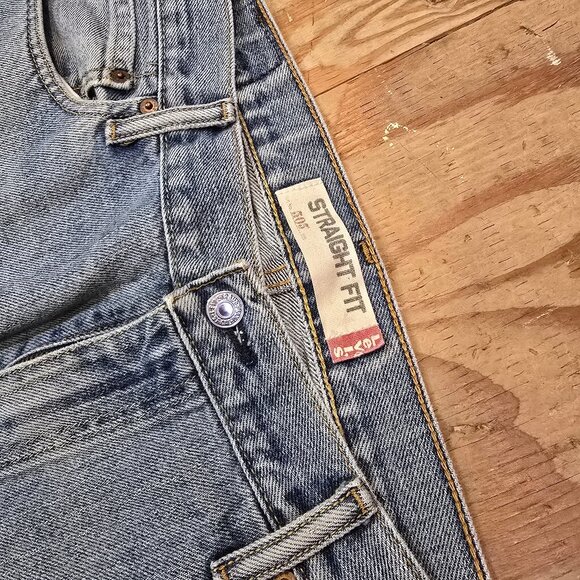 Vintage Denim Levi's 505 W34 L32 - Picture 4 of 8